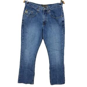 Cinch Men's Bootcut Jeans Sz 33X34 (32) Stonewash Cowboy Rodeo Casual Grunge